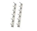 6-Pin Stainless Steel Wall Hook (Pack of 2)