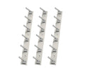 6-Pin Stainless Steel Wall Hook (Pack of 3)